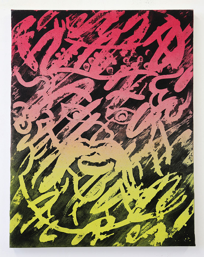 Amy Cochrane - Untitled - 2015 - Acrylic on Canvas - 70x50cm